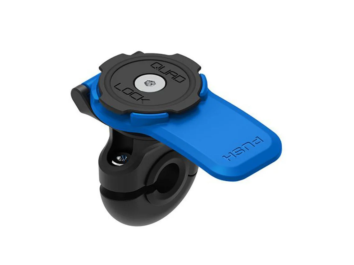Suporte Mirror Mount Passivo Telemóveis QUAD LOCK Azul