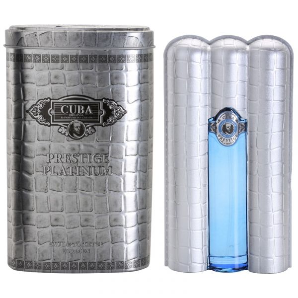 Cuba Paris Prestige Platinum Eau De Toilette Spray 90ml