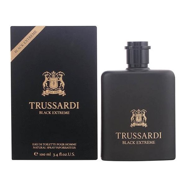 Trussardi Black Extreme Pour Homme Eau De Toilette Spray 100ml