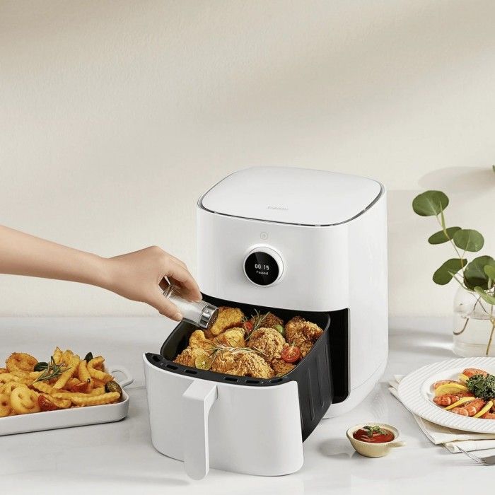 Fritadeira Air Fryer (Sem Óleo) Xiaomi Smart Air Fryer 4.5L 1500W Branca