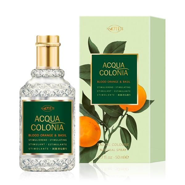 4711 Acqua Colonia Blood Orange And Basil Eau De Cologne Spray 50ml