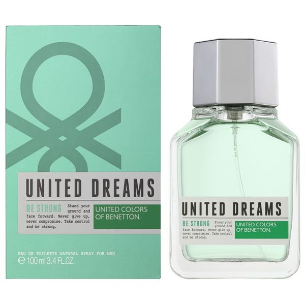 Benetton United Dreams Men Be Strong Eau de Toilette 100ml Vaporizer