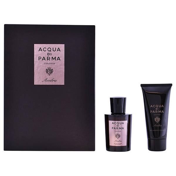 Acqua di Parma Colonia Ambra Gift Set 100ml EDC + 75ml Shower Gel