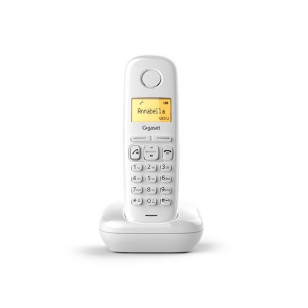 GIGASET WIRELESS PHONE A270 WHITE (S30852-H2812-D202)
