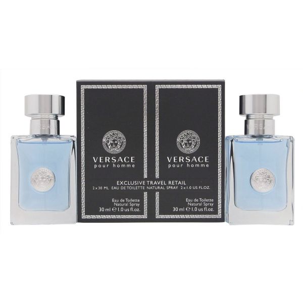 Versace pour Homme Set de Regalo 2 x 30ml EDT