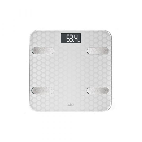 LAICA BLUETOOTH DIGITAL BATHROOM SCALE WHITE 180KG PS7011