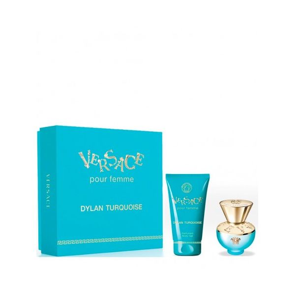 Versace Pour Femme Dylan Turquoise Gift Set 30ml EDT + 50ml Body Lotion