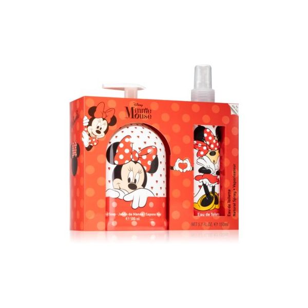 Disney Minnie Mousse Eau De Toilette Spray 150ml Set De 2 Piezas