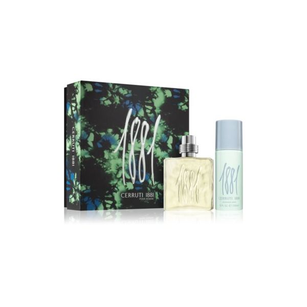 Cerruti 1881 Pour Homme Giftset 100ml EDT Spray+ 150ml Deo Spray