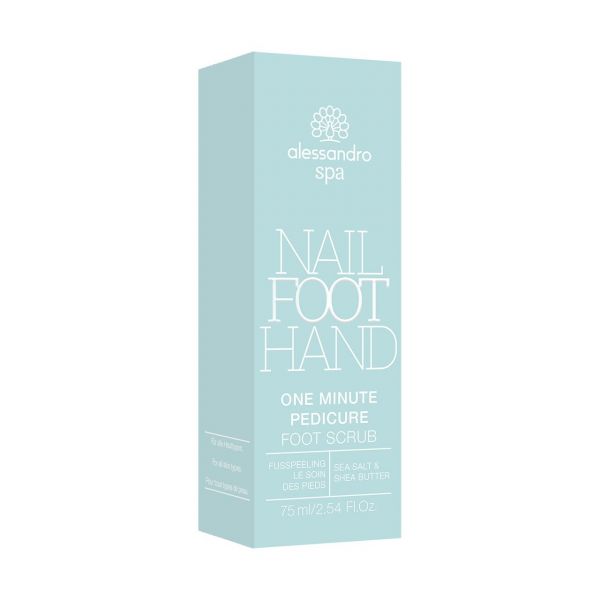 Exfoliante de un minuto para pies y pedicura ALESSANDRO 75 ml