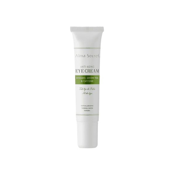 Crema para el contorno de ojos antiedad Alma Secret con aguacate verde y cafeína 10 ml