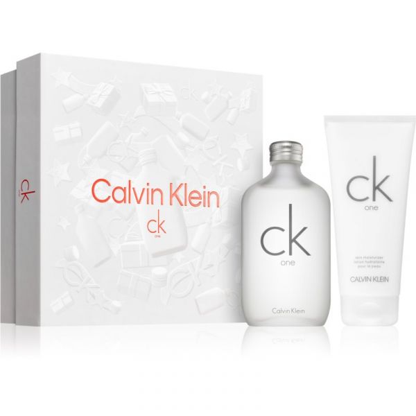 Calvin Klein CK One Gift Set 200ml EDT + 200ml Shower Gel - Christmas Edition