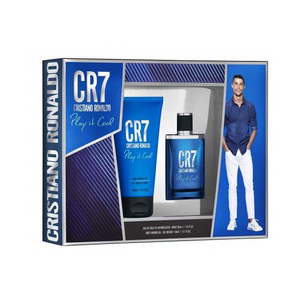 Cristiano Ronaldo CR7 Play It Cool Set de regalo: Eau de Toilette en spray de 30 ml + Gel de ducha de 150 ml