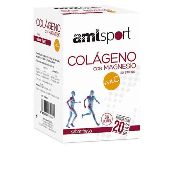 Ana María Lajusticia Colageno Con Magnesio Amisport Fresa 20 Sticks