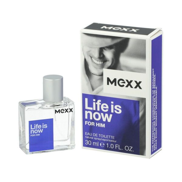 MEXX LIFE IS NOW EAU DE TOILETTE FOR MEN 30ML