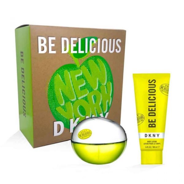DKNY Be Delicious Eau De Perfume Spray 100ml Set 2 Peças