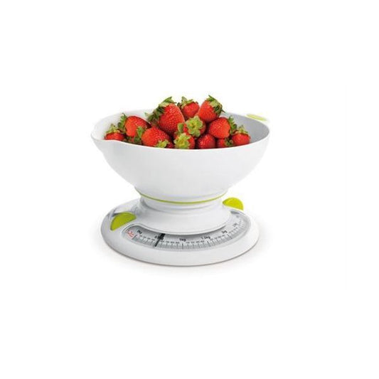JATA MECHANICAL KITCHEN SCALE BOWL 3KG WHITE 610N