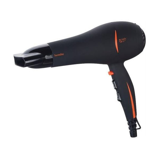JATA HAIR DRYER TOURMALINE TECNOLOGY RUBBERIZED FEEL 2000W BLACK SC56B