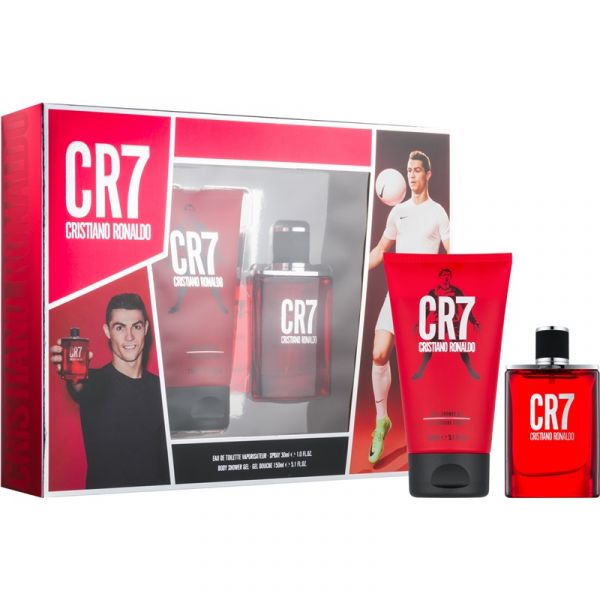 Set de regalo Cristiano Ronaldo CR7: Eau de Toilette de 30 ml + Gel de ducha de 150 ml