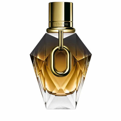 Perfume en spray Rabanne Million Gold para mujer, 50 ml, recargable