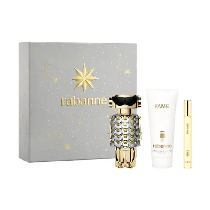 Rabanne Fame Eau De Perfume Spray 80ml Set 3 Piezas