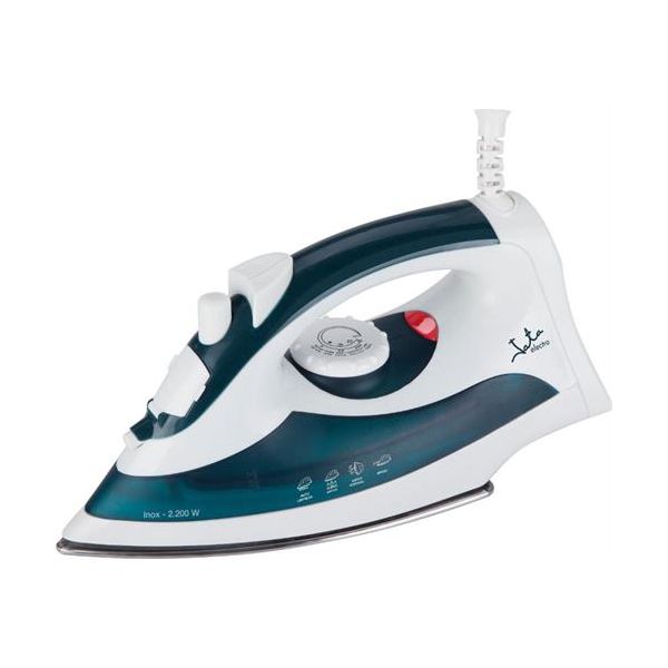 JATA STEAM IRON STAINLESS STELL SOLEPLATE VERTICAL STEAM 20-25G/MIN  2200W BLUE-WHITE PL120