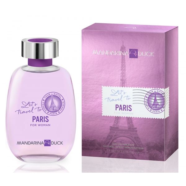 Mandarina Duck Let's Travel To Paris For Women Eau de Toilette 100ml Spray