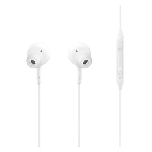 Auriculares Samsung EO-IC100BW tipo C blancos
