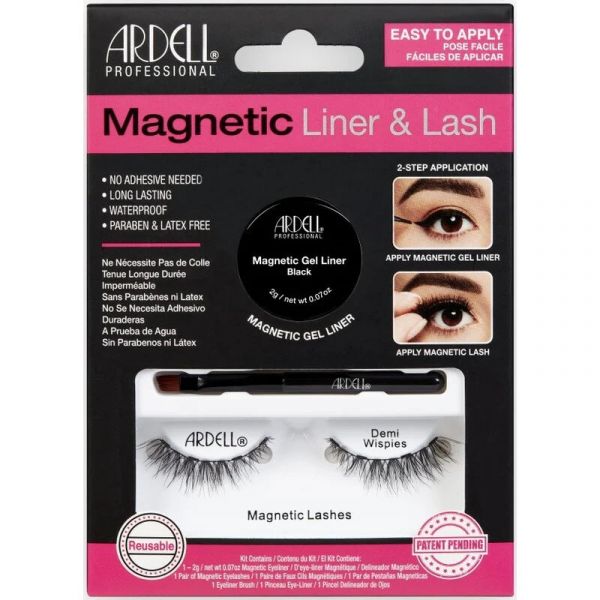 Ardell Magnetic Liner &amp; Lash Postizas Demi Wispies