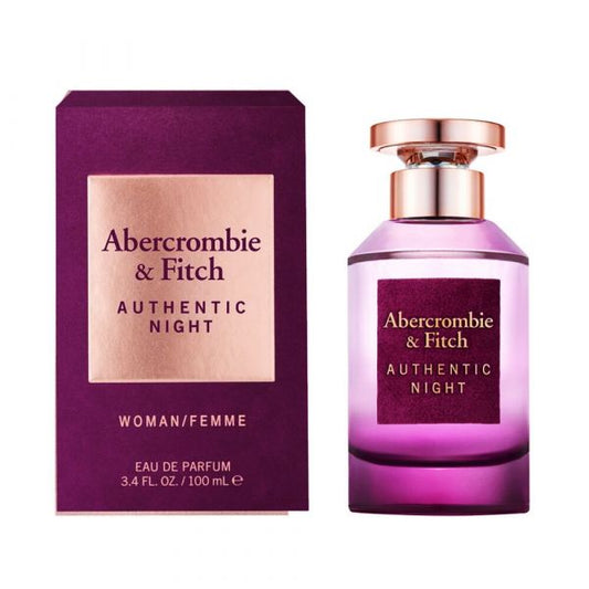 ABERCROMBIE FITCH AUTHENTIC NIGHT EAU DE PARFUM WOMAN 50ML