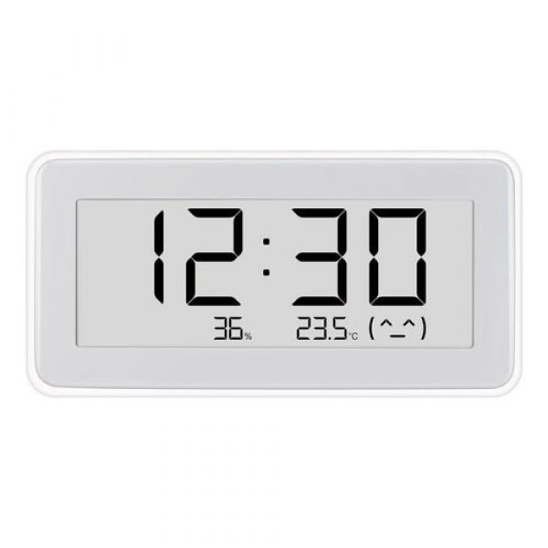 XIAOMI TEMPERATURE AND HUMIDITY MONITOR CLOCK WHITE BHR5435GL