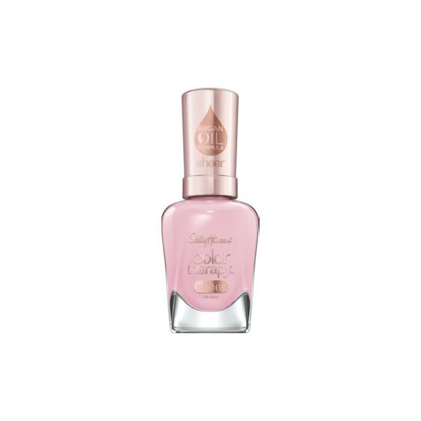 Esmalte de uñas transparente Sally Hansen Color Therapy Color and Care 537-Tulle Very 14 7ml