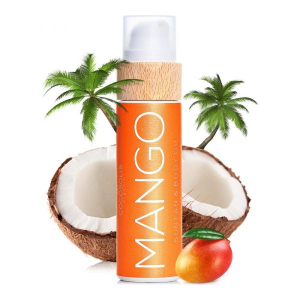 Cocosolis Mango Sun Tan &amp; Body Oil 110ml