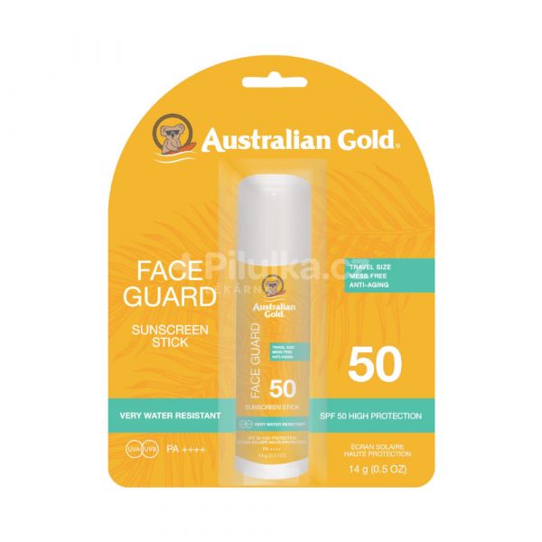 AUSTRALIAN GOLD FACE CREAM FACIAL SPF50 14GR