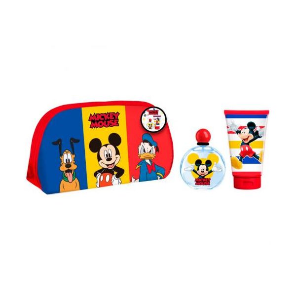 Disney Mickey Eau De Toilette Spray 50ml Set 3 Peças