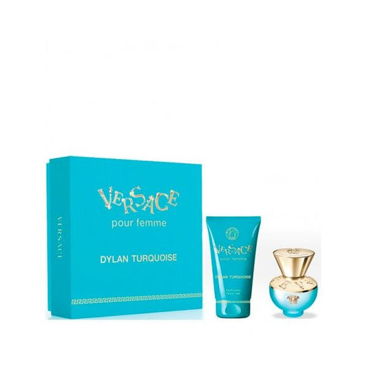 Versace Pour Femme Dylan Turquoise Gift Set 30ml EDT + 50ml Body Lotion