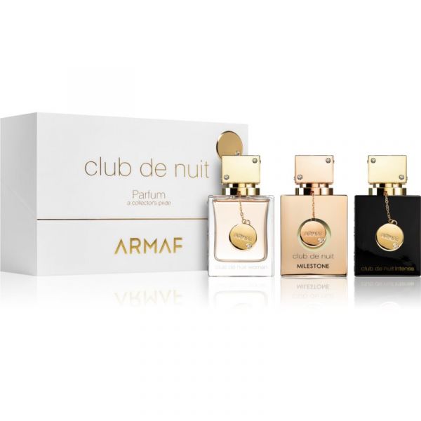 Armaf Club de Nuit A Collectors Pride for Women Gift Set 30ml Club de Nuit + 30ml Club de Nuit Intense EDP + 30ml Club de Nuit Milestone EDP
