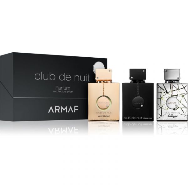 Armaf Club de Nuit A Collectors Pride for Men Set de regalo 30ml Club de Nuit Intense EDP + 30ml Club de Nuit Milestone EDP + 30ml Club de Nuit Sillage EDP