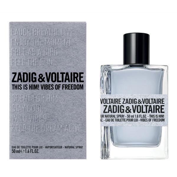 Zadig & Voltaire This is Him! Vibes of Freedom Eau de Toilette 50ml Spray