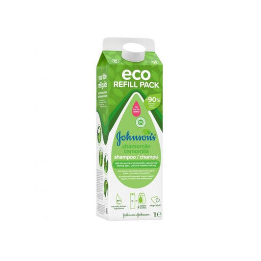 Johnson's Eco Refill Pack Baby Champú Camomila 1000ml