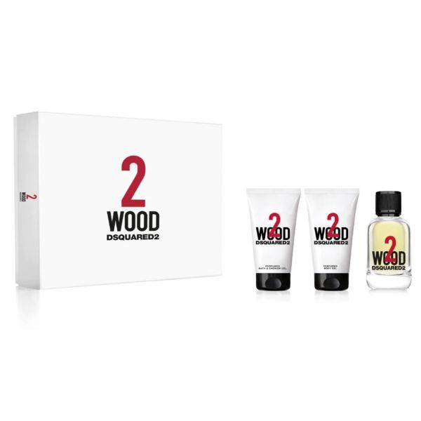 Lote de madera Dsquared2 (3 piezas)