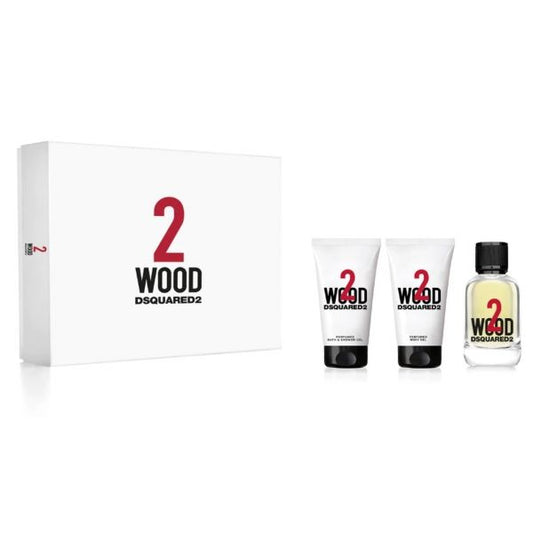 Lote de madera Dsquared2 (3 piezas)