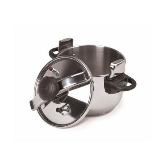JATA PRESSURE COOKER CLASSIC STAINLESS STEEL 24CM DIAM. 8L INDUCTION READY OPC8