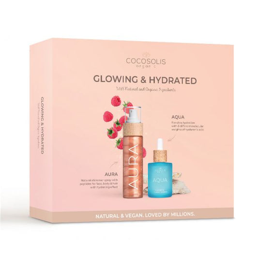 Cocosolis Glowing y Hydrated Estuche 2 Peças