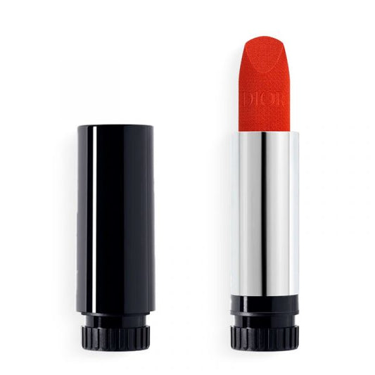 DIOR ROUGE DIOR BARRA DE LABIOS 777 FAHRENHEIT VELVET RECARGA 30ML