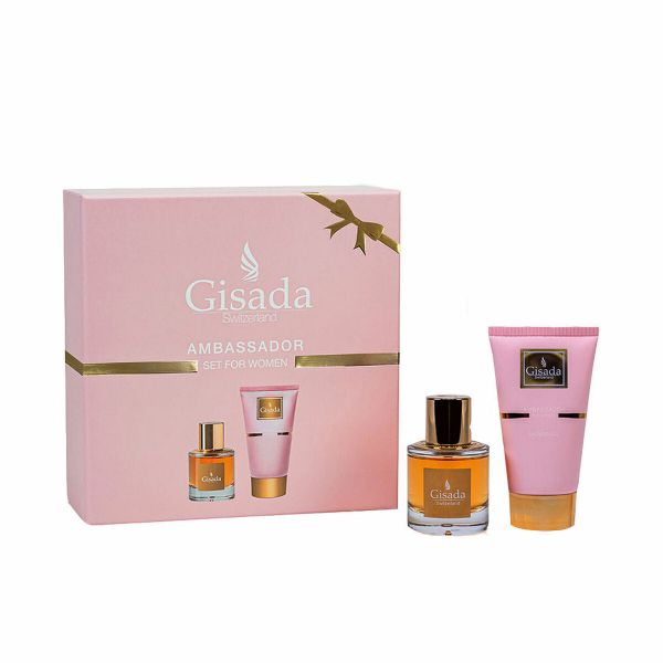 Gisada Ambassador Women Gift Set 50ml EDP + 100ml Shower Gel