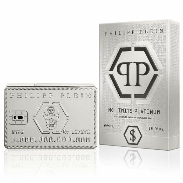 Philipp Plein No Limits Platinum Eau De Parfum Spray 90ml