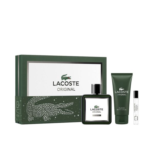 Lacoste Original Eau De Parfum Spray 100ml Set 3 Peças